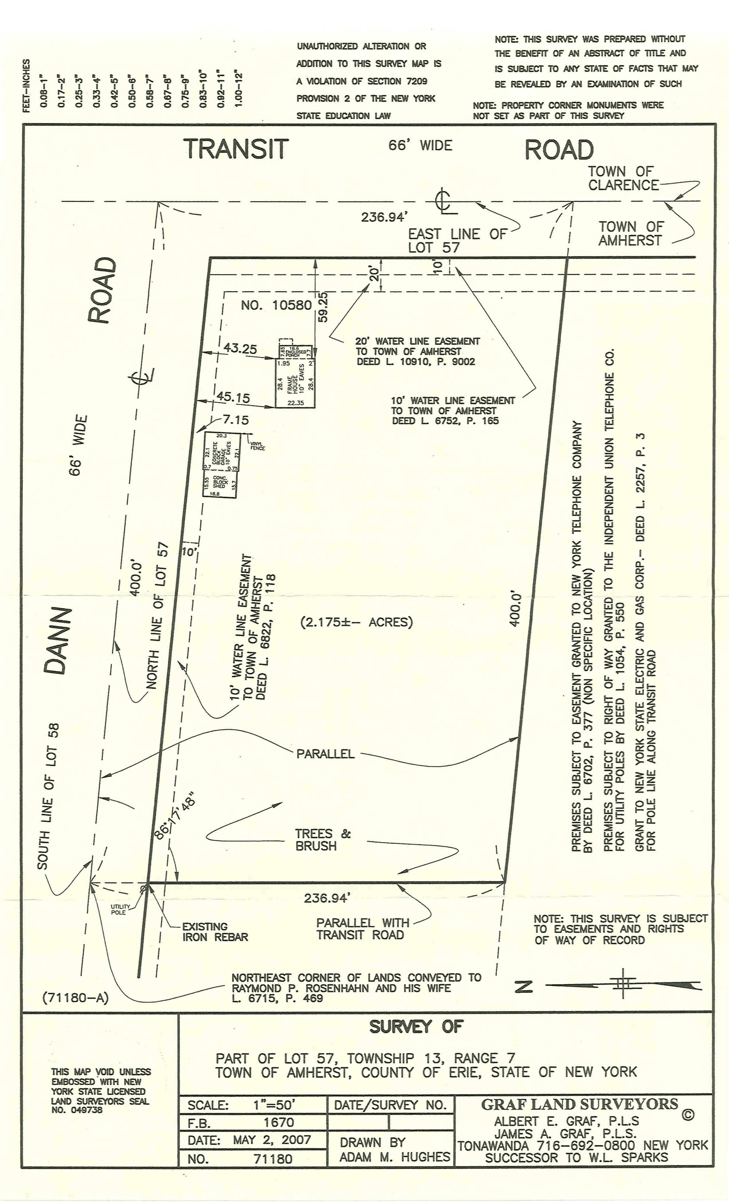 10560-10580 Transit Rd — 6.6-Acre Commercial Development Site - Image 2